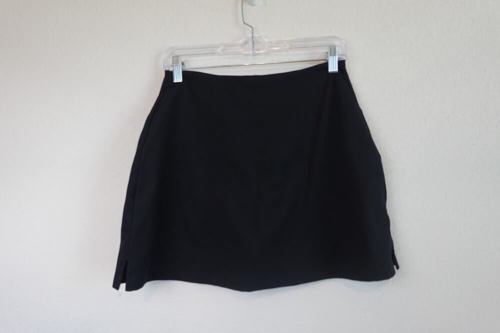 Girlfriend Collective Black Sport Skort #4018
